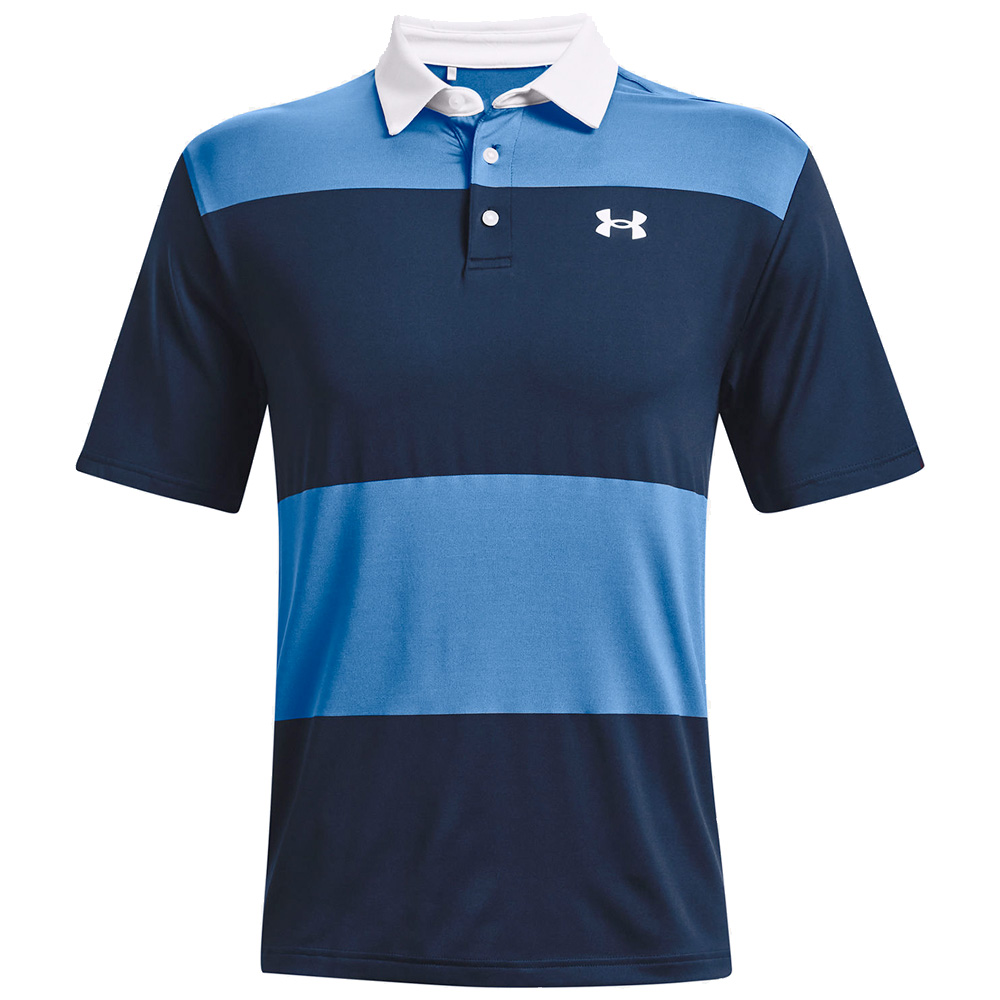 Under Armour Mens UA Golf Playoff 2.0 Polo Shirt  - Victory Blue