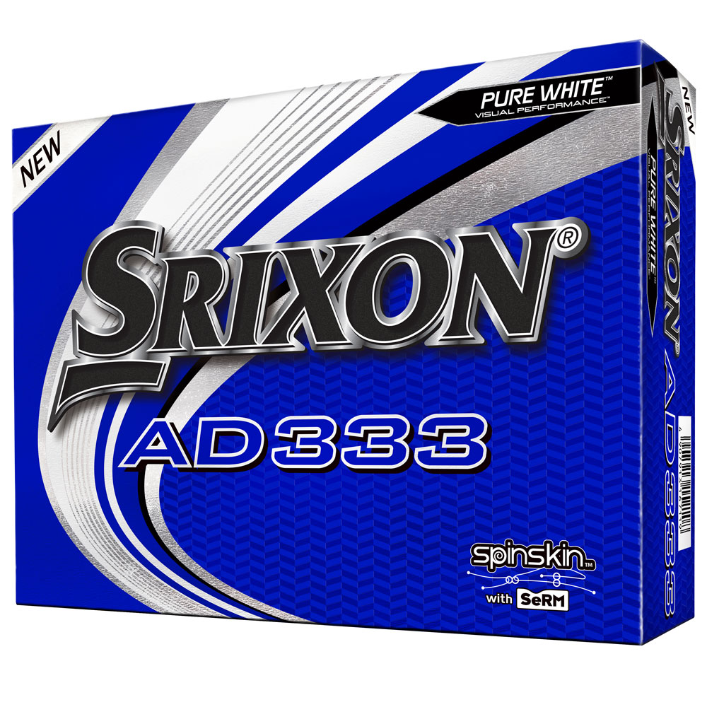 Srixon AD333 Golf Balls  - Pure White