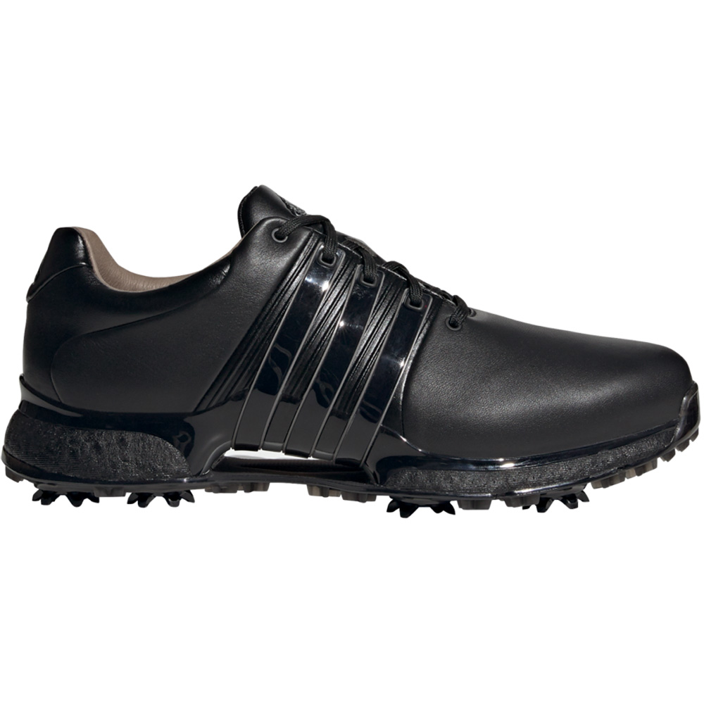 adidas Mens Tour 360 XT Waterproof Golf Shoes - Medium Width  - Black/Black
