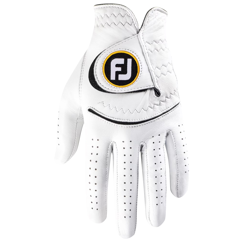 FootJoy Mens StaSof Golf Glove MLH  - Pearl/Black