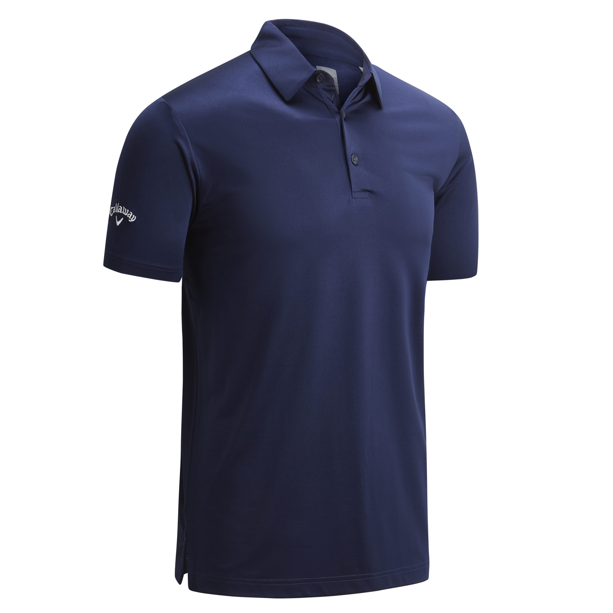 Callaway Golf Mens 2025 Swingtech Solid Stretch Moisture Wicking Polo Shirt - Picture 8 of 29