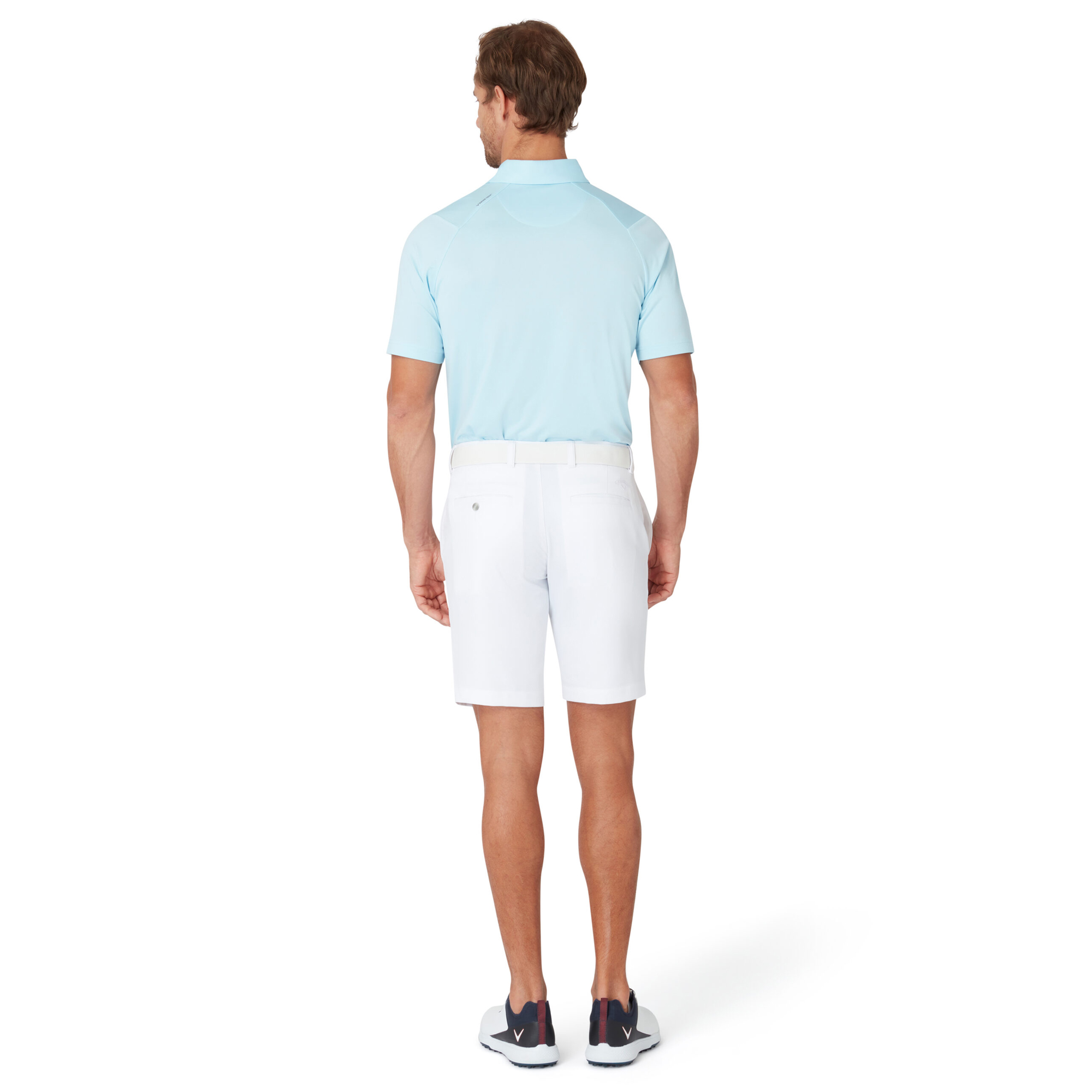 Callaway Golf Mens 2025 Swingtech Solid Stretch Moisture Wicking Polo Shirt - Picture 12 of 29
