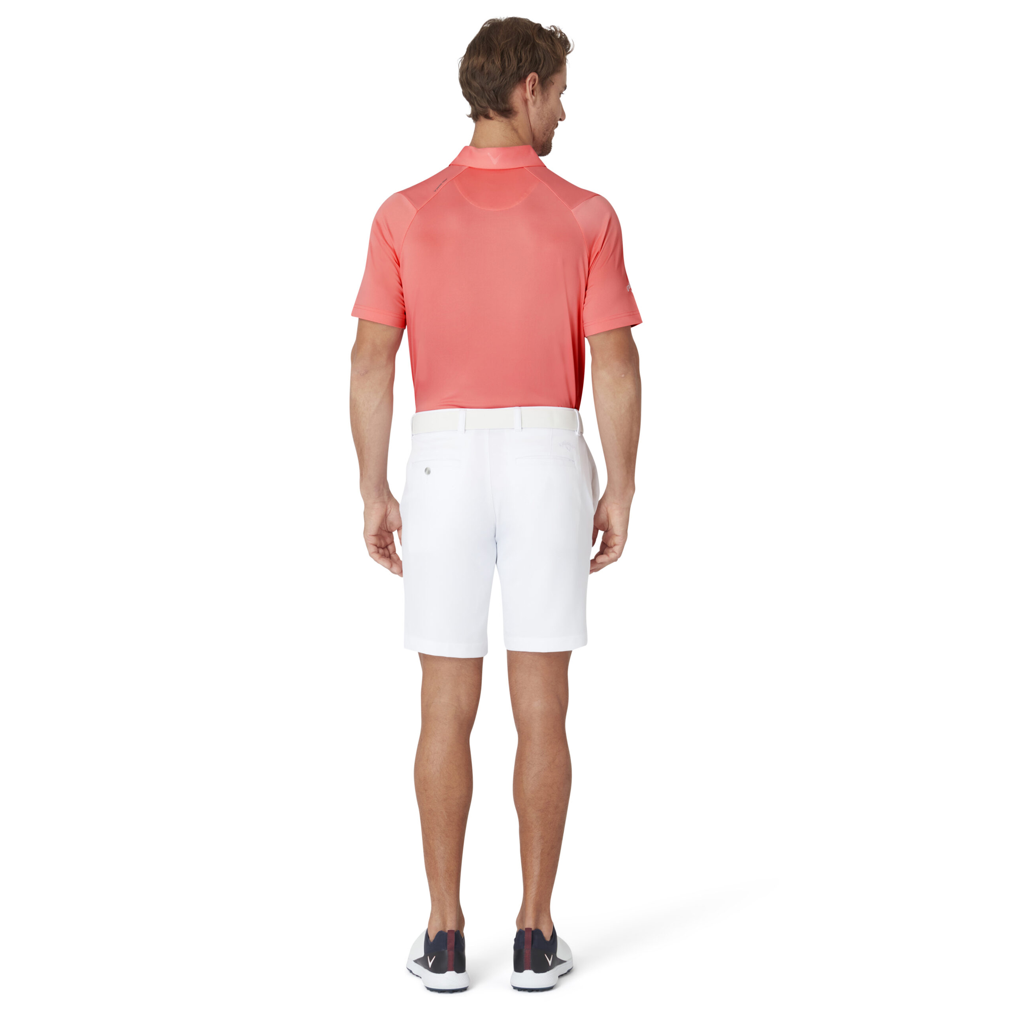 Callaway Golf Mens 2025 Swingtech Solid Stretch Moisture Wicking Polo Shirt - Picture 29 of 29