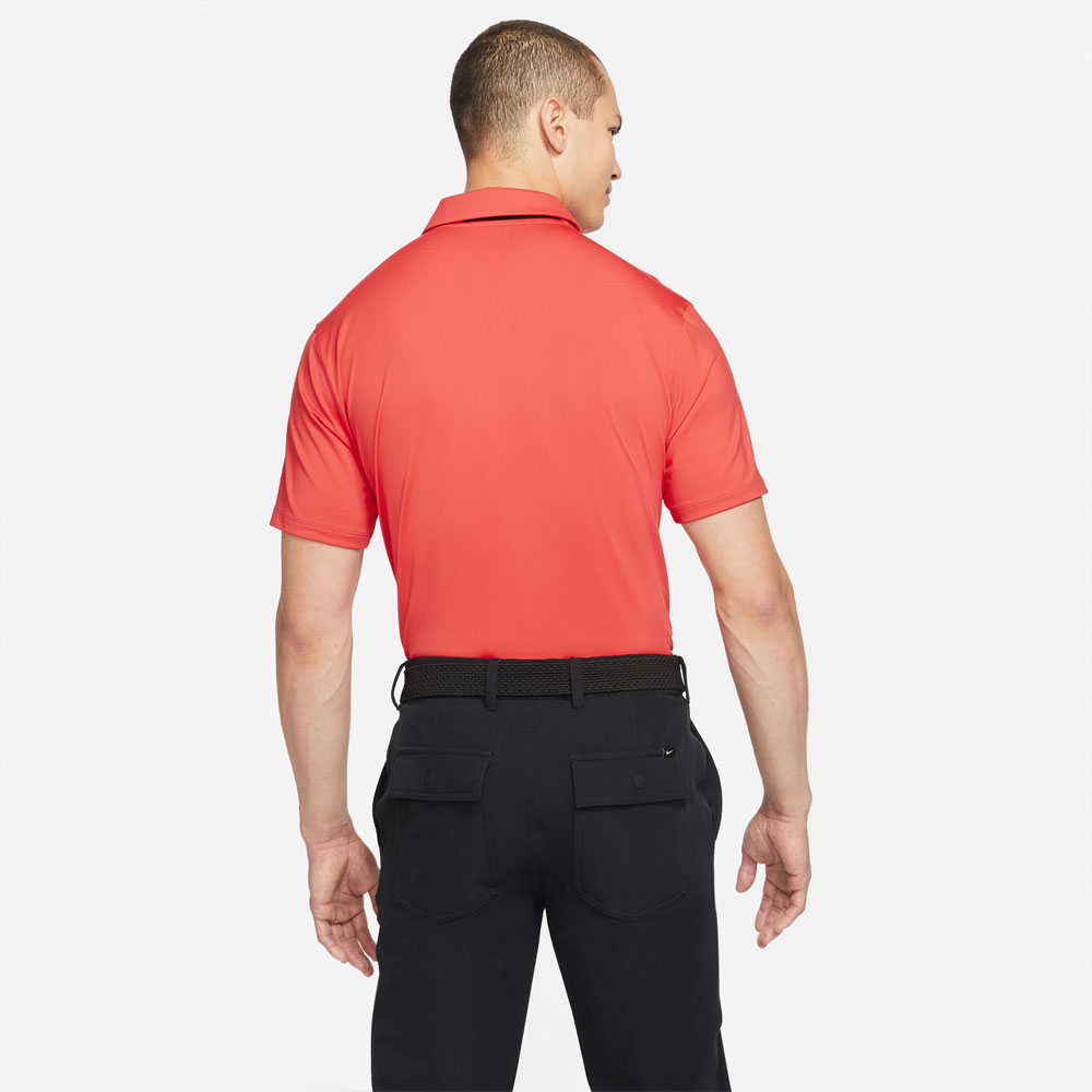 Nike Golf Dri-Fit Vapor Graphic Polo Shirt  - Track Red