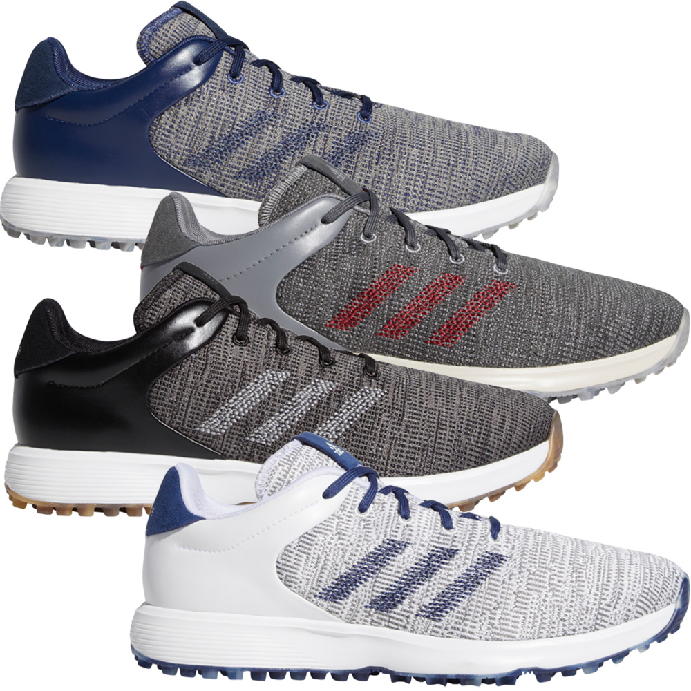 adidas S2G Mens Waterproof Spikeless Golf Shoes Scratch72