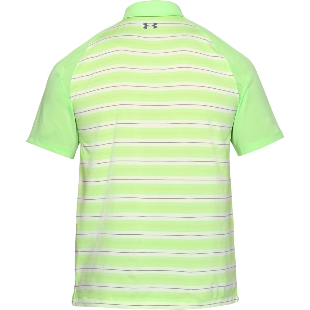 under armour striped golf shirt