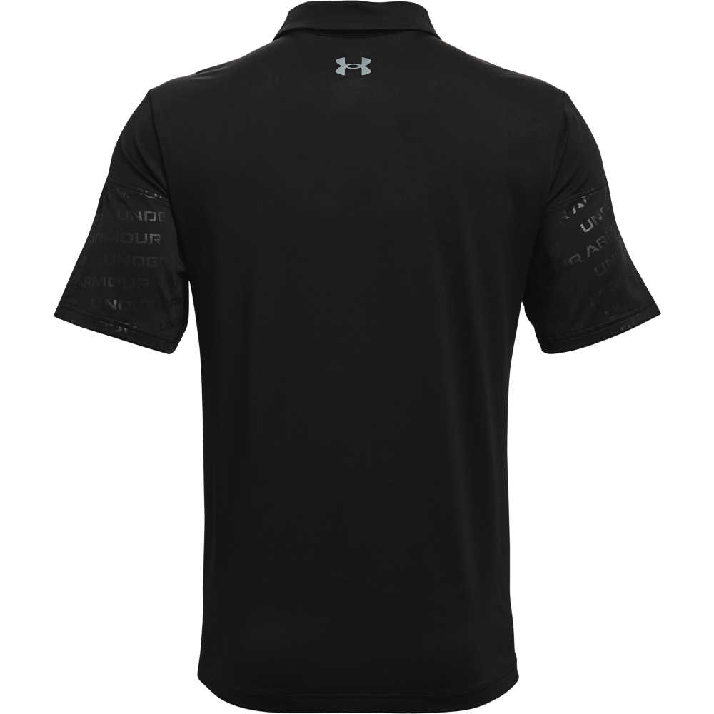 Under Armour Mens UA Playoff 2.0 Blocked Polo Shirt  - Black/Pitch Grey