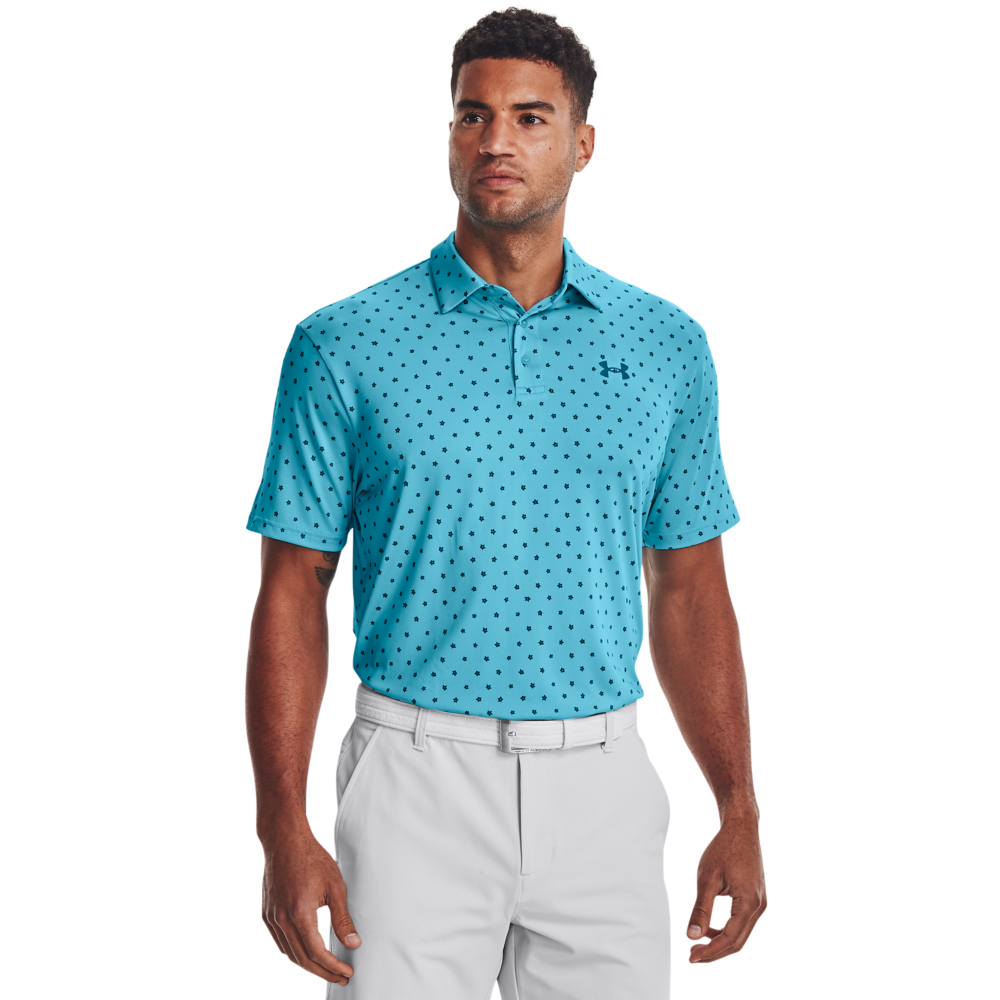 Under Armour The Playoff Polo M 青花柄 Under Armour UA Playoff 2.0 Jacquard Polo | PGA TOUR Superstore