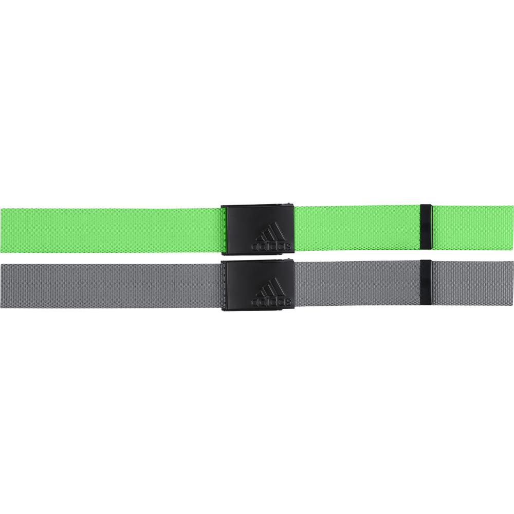 adidas Golf Mens Reversible Webbing Belt  - Screaming Green