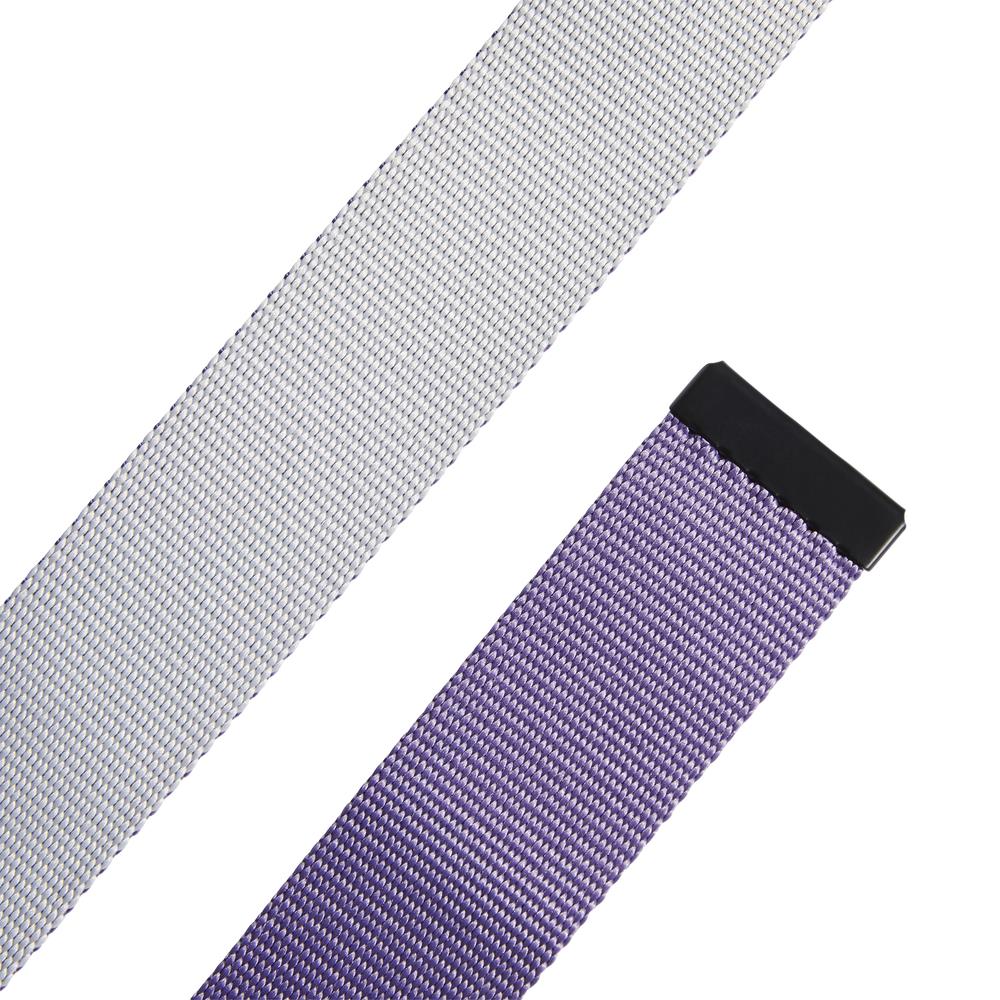 adidas Golf Mens Reversible Webbing Belt  - Tech Purple/Grey