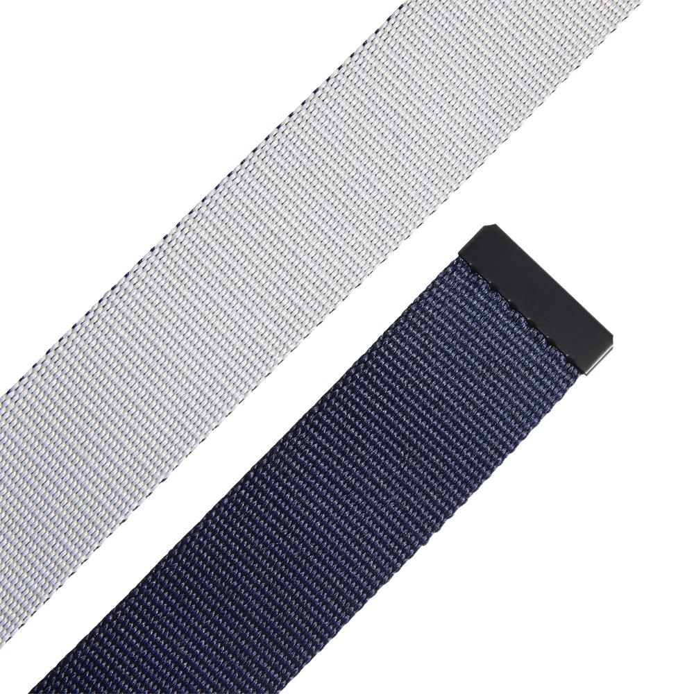 adidas Golf Mens Reversible Webbing Belt  - Collegiate Navy/Grey