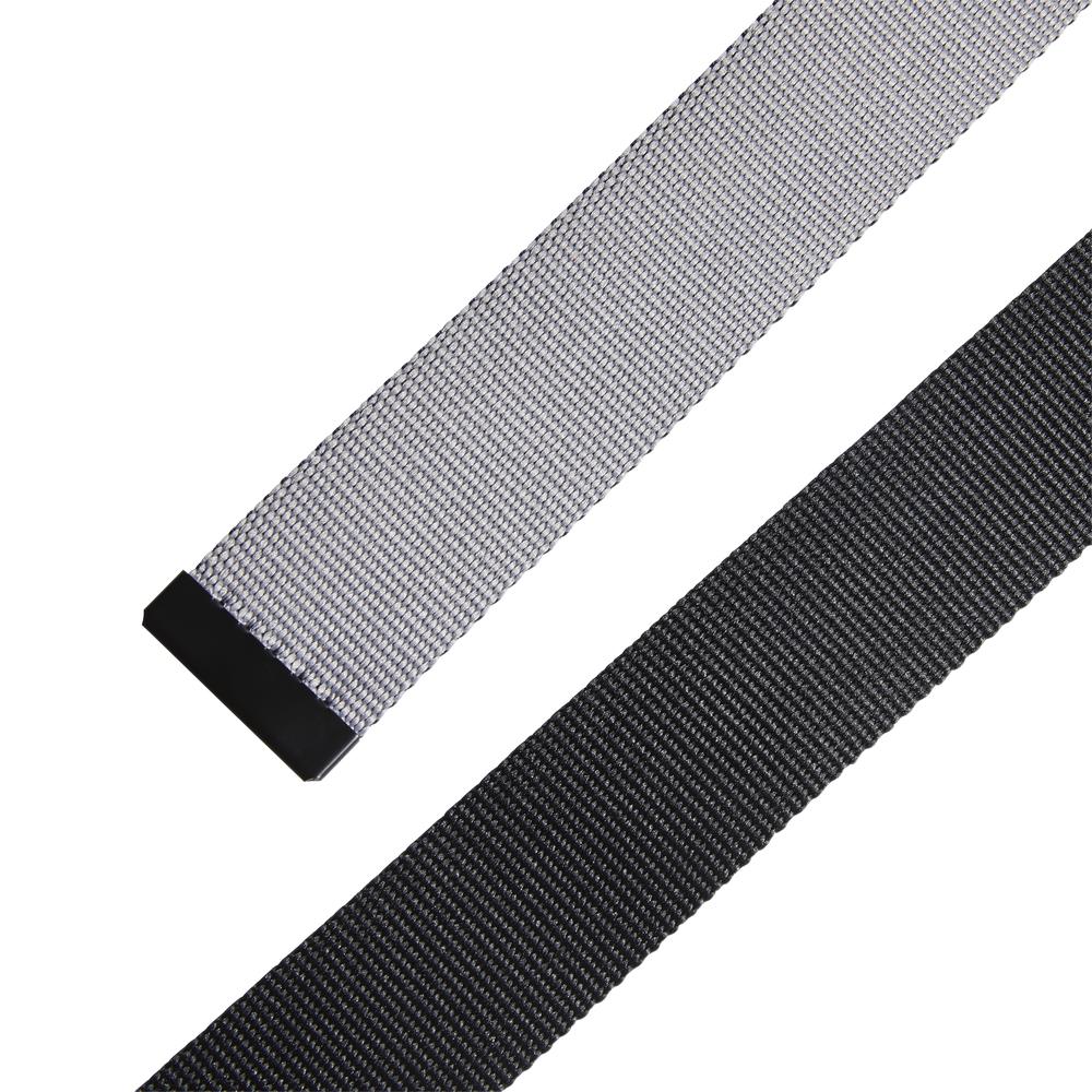 adidas Golf Mens Reversible Webbing Belt  - Black/Grey