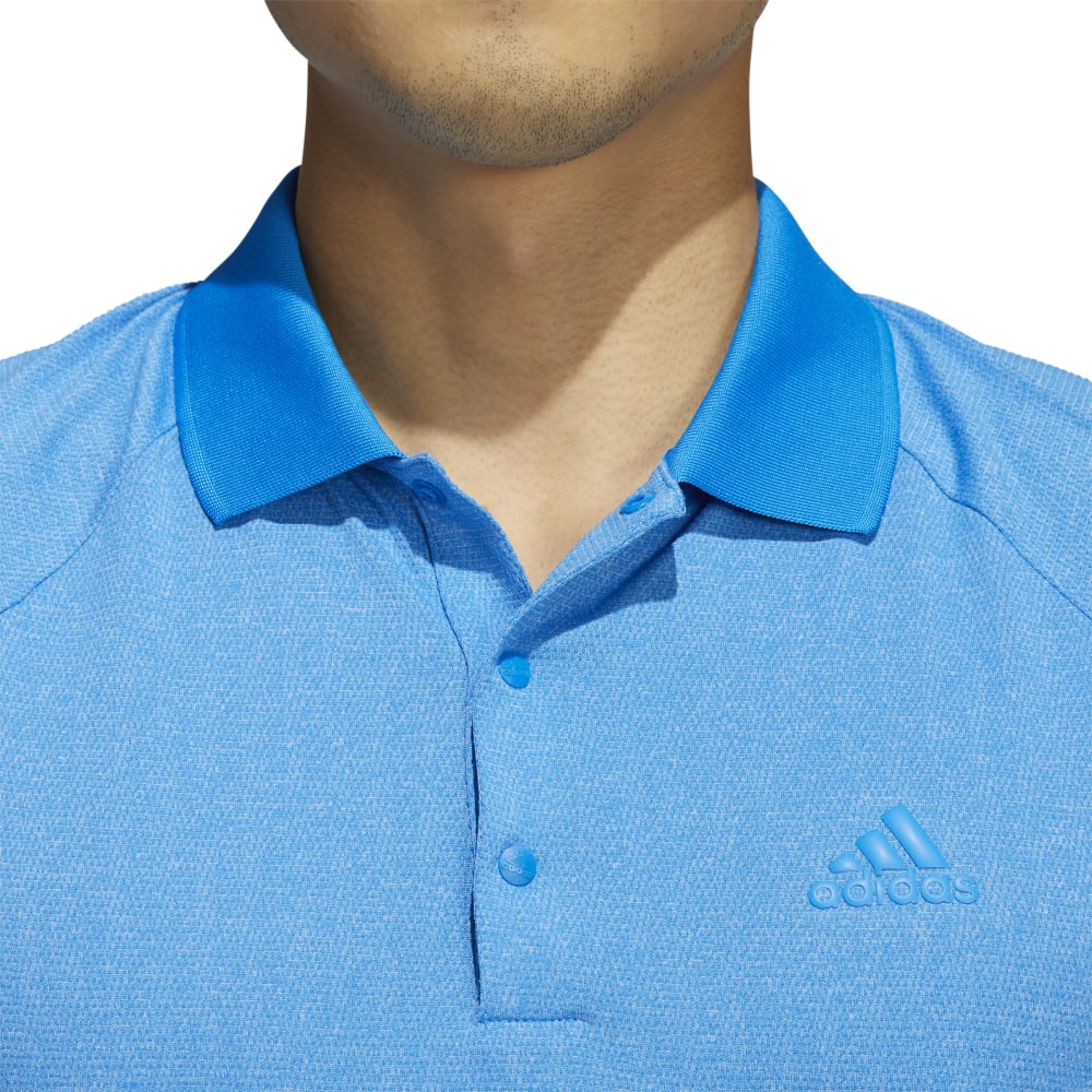 adidas Golf Moss Stitch Jacquard Golf Polo Shirt 