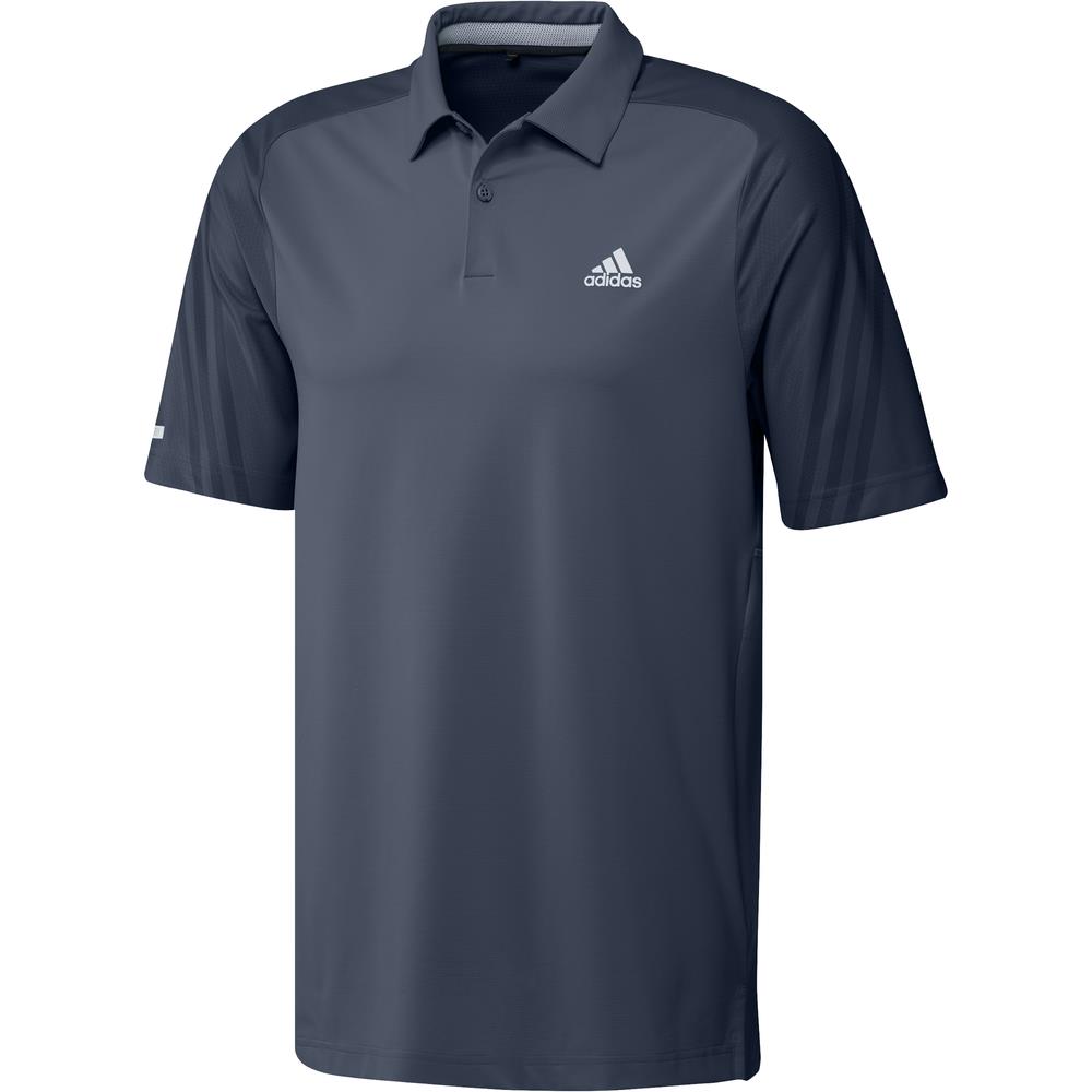 adidas Golf HEAT.RDY 3-Stripe Polo Shirt  - Crew Navy