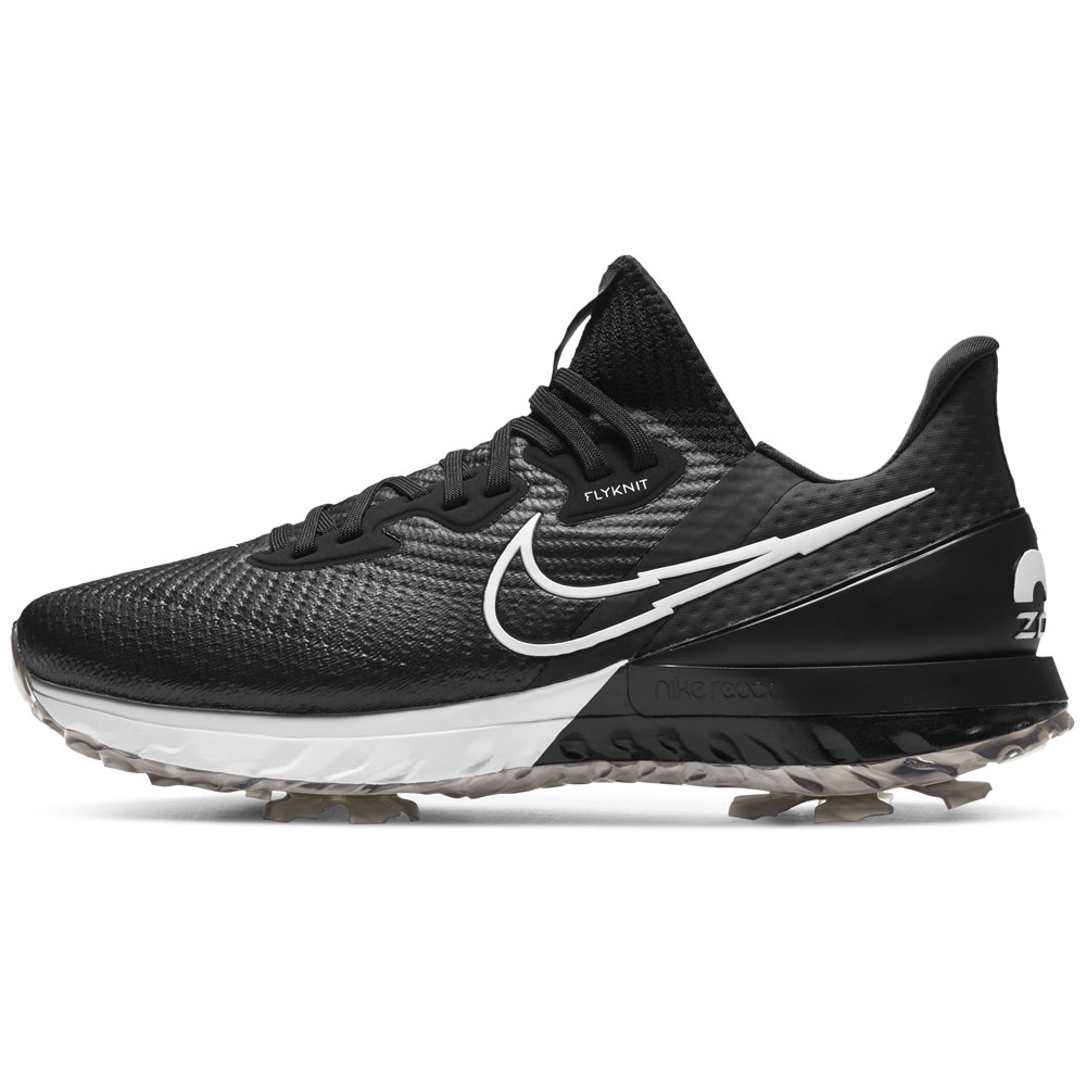 Nike Air Zoom Infinity Tour Waterproof Golf Shoes  - Black/White
