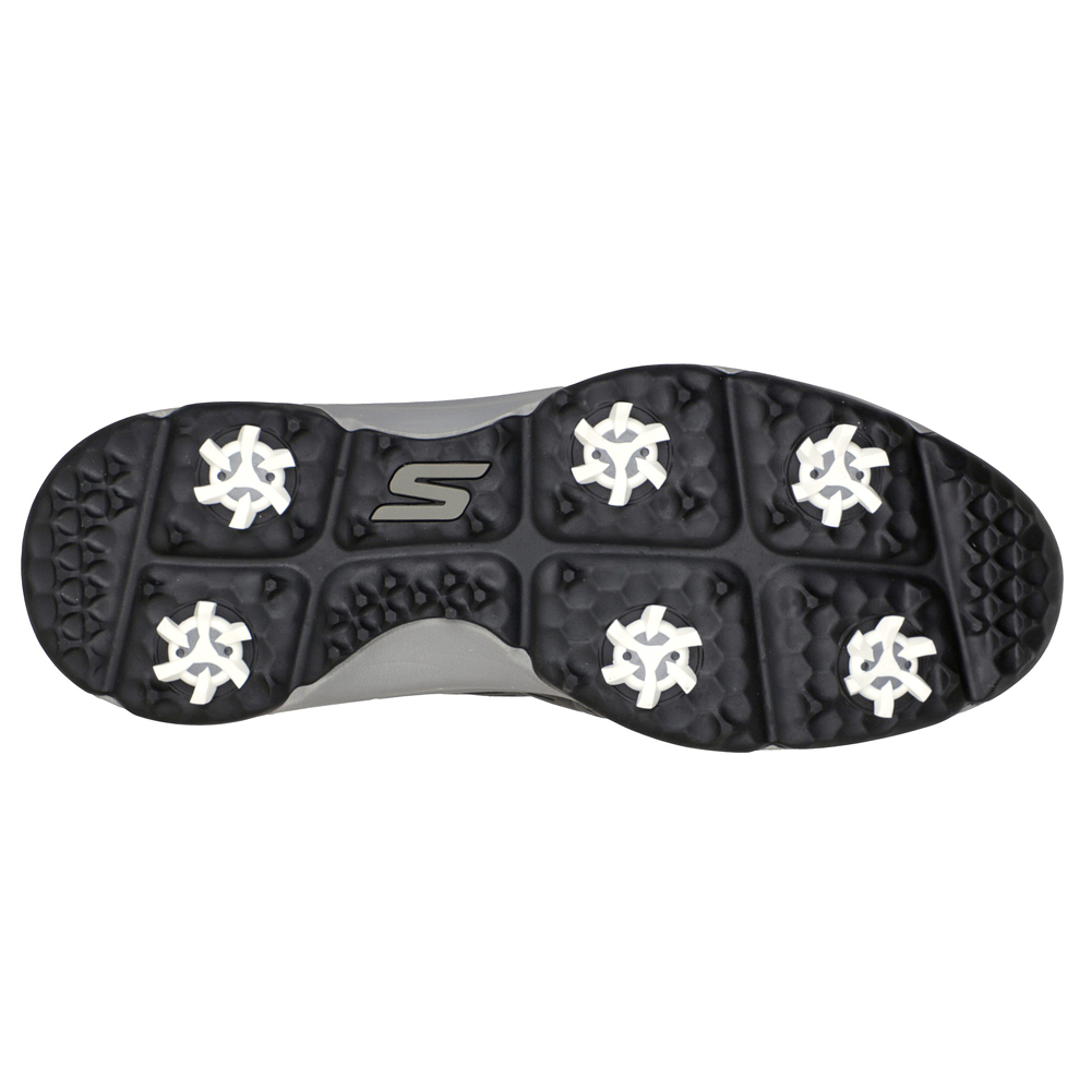 Skechers Mens GO GOLF Torque 2 Waterproof Spiked Golf Shoes  - Black/Grey