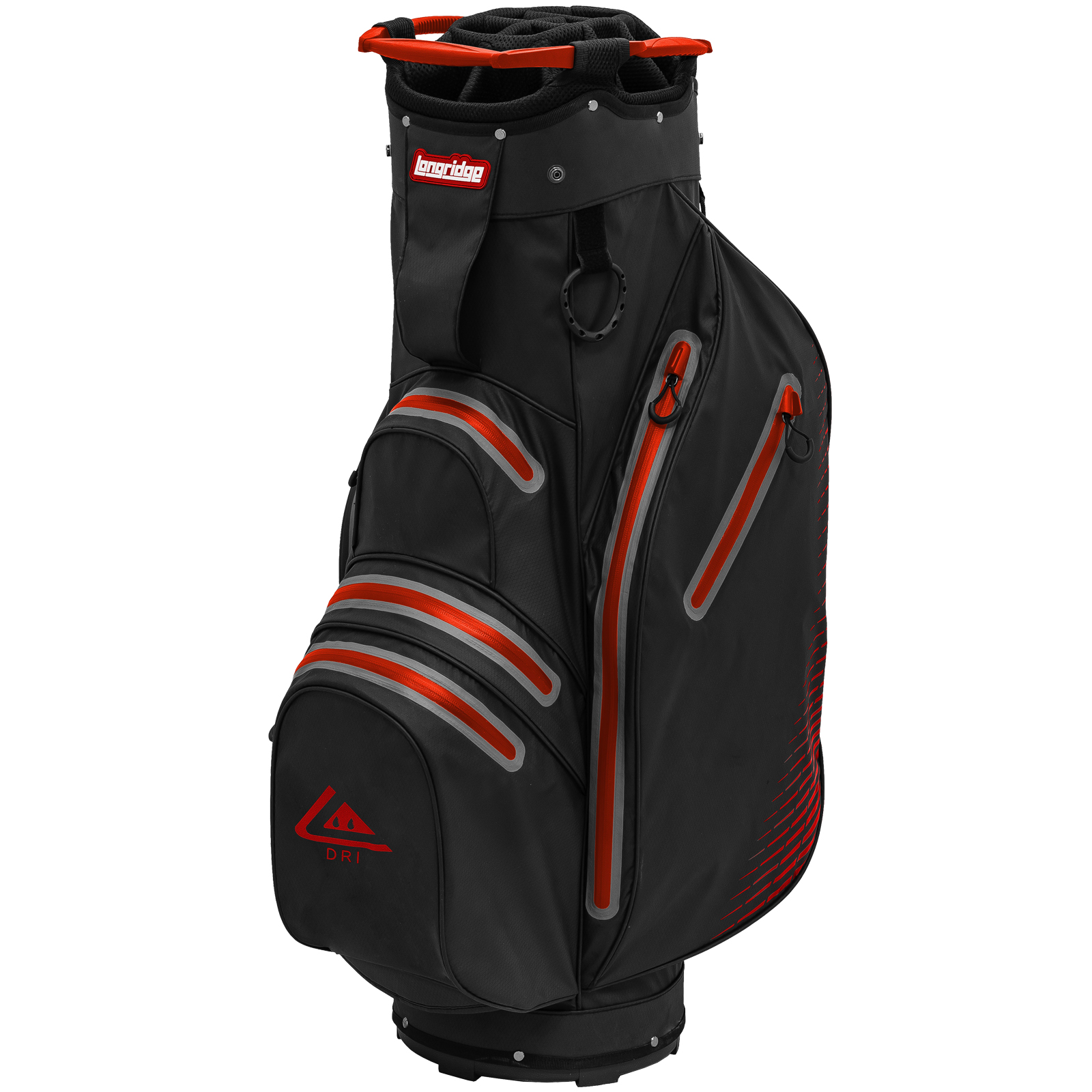 Longridge Waterproof Cart Golf Bag  - Black