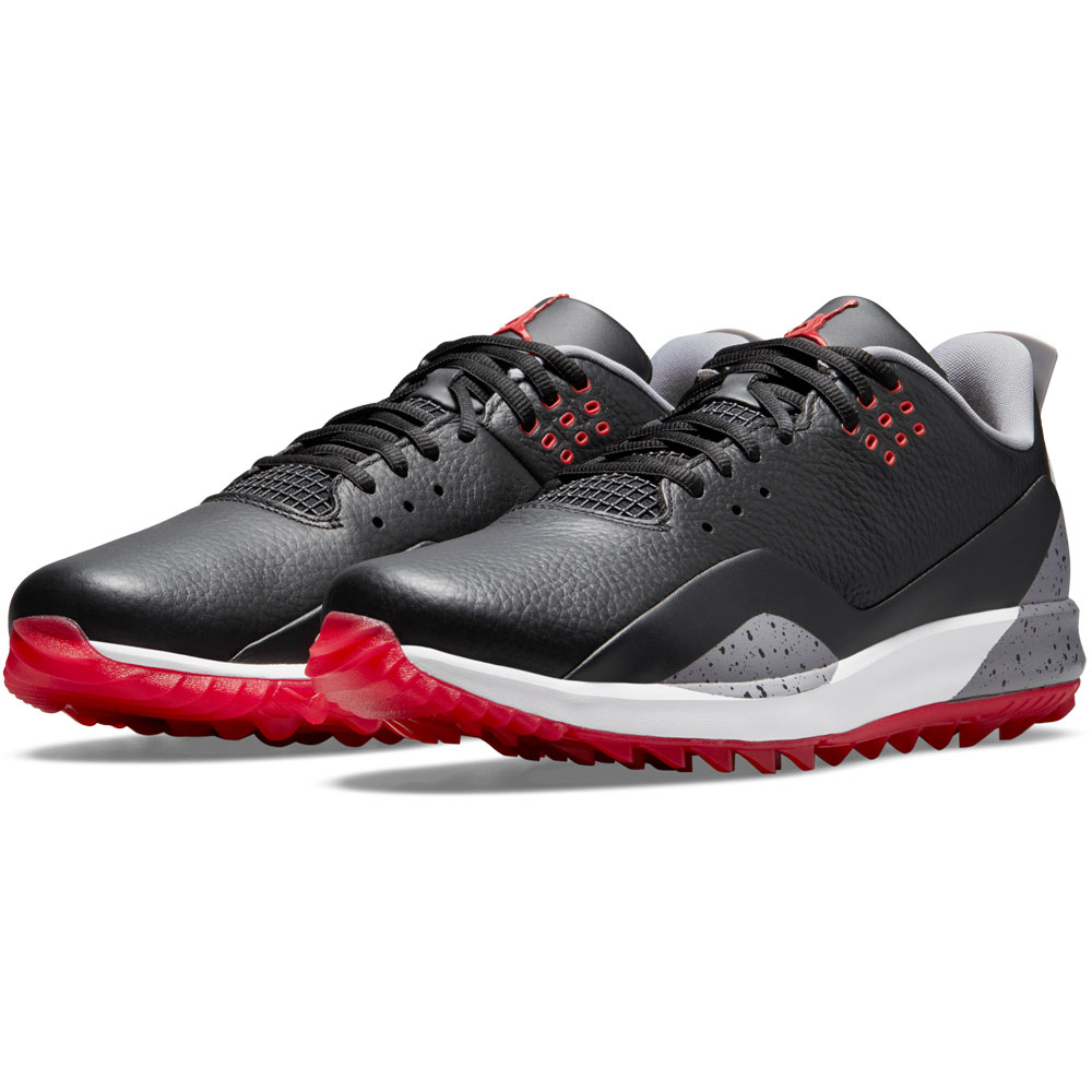Nike Air Jordan ADG 3 Spikeless Golf Shoes  - Black/Cement Grey/Fire