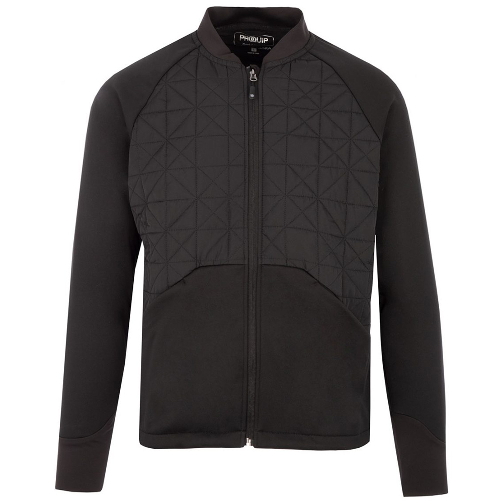 Proquip Mens Therma Bora Quilted Golf Jacket  - Black