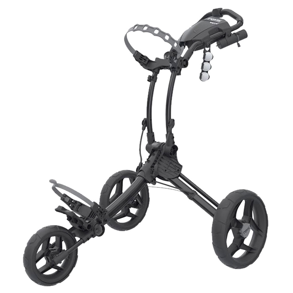 Clicgear Rovic RV1C Golf Trolley Push Cart  - Charcoal/Black
