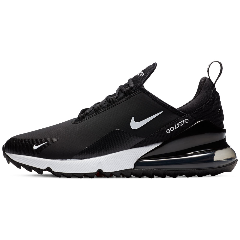 Nike Air Max 270 G Spikeless Waterproof Golf Shoes  - Black/White