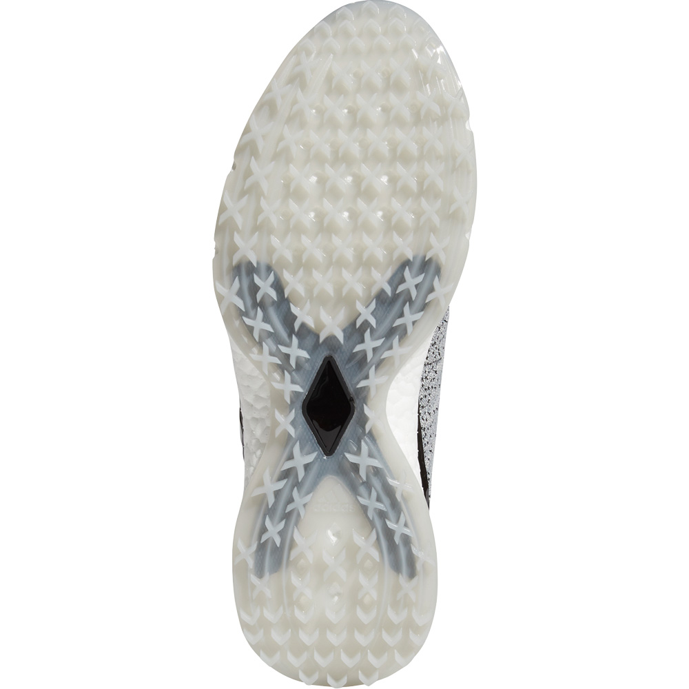 adidas Tour360 XT-SL Textile Mens Spikeless Golf Shoes  - White/Core Black/Grey Two