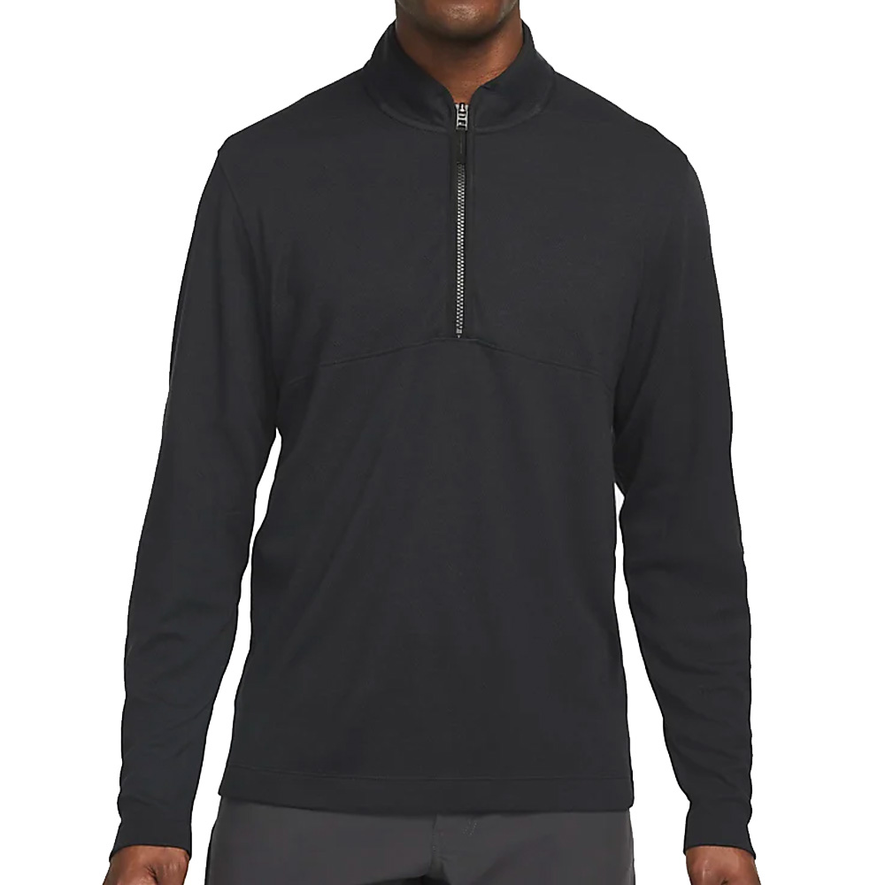 Nike Golf Dri-Fit Victory 1/2 Zip Pullover  - Black