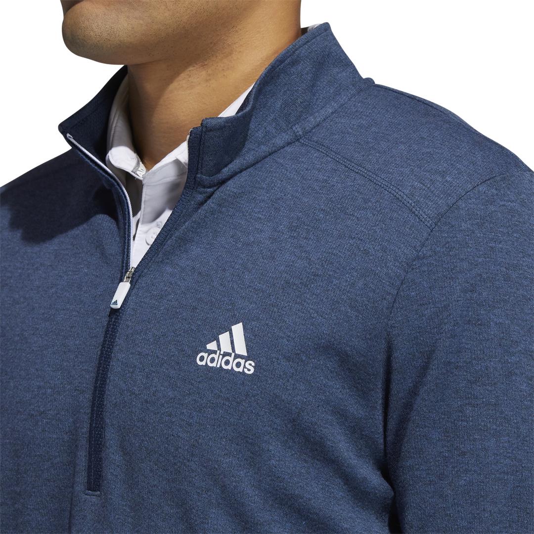 adidas Golf 3-Stripes 1/4 Zip Layering Sweatshirt 