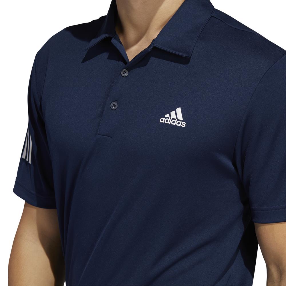 adidas Golf 3-Stripe Basic Mens Polo 