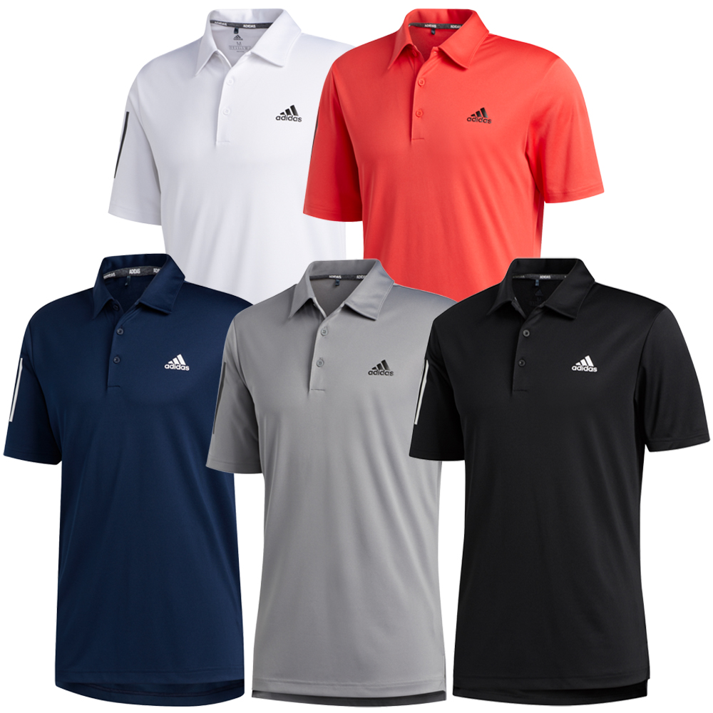 adidas Golf 3-Stripe Basic Mens Polo Shirt | Scratch72