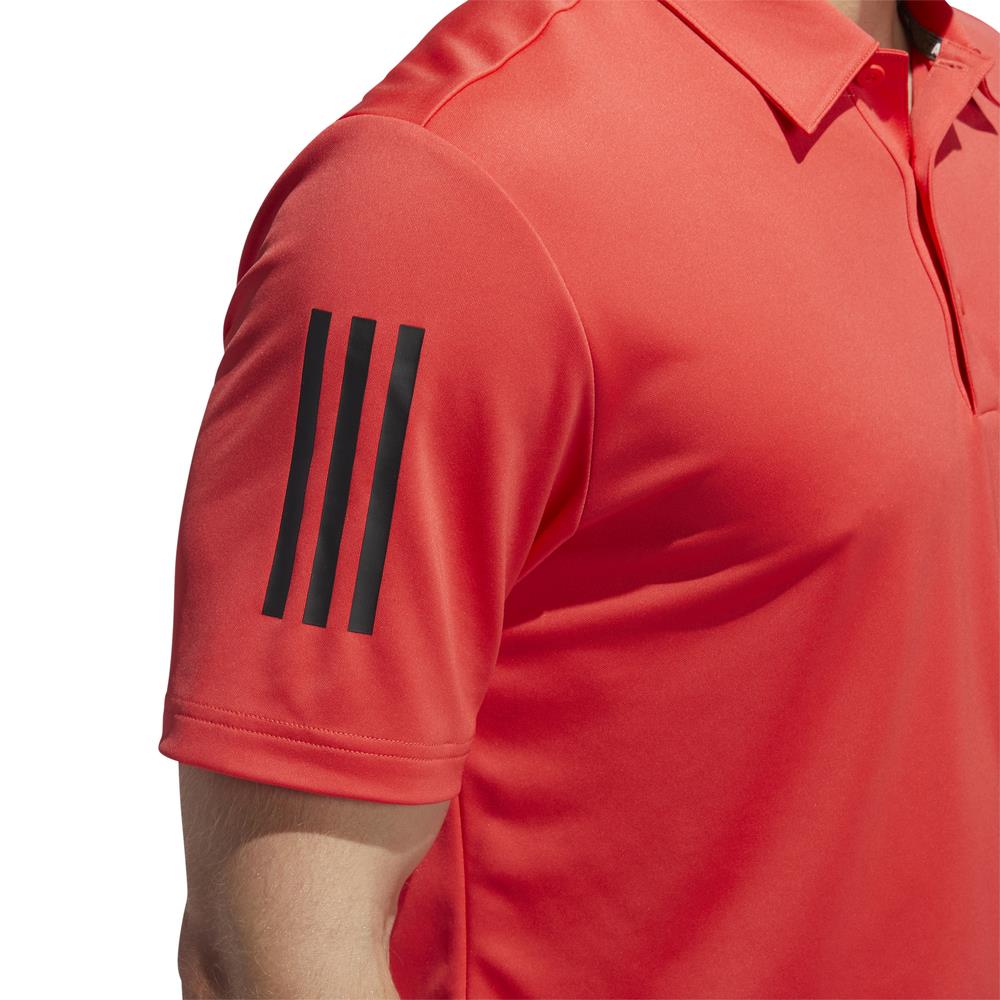 red adidas golf shirt