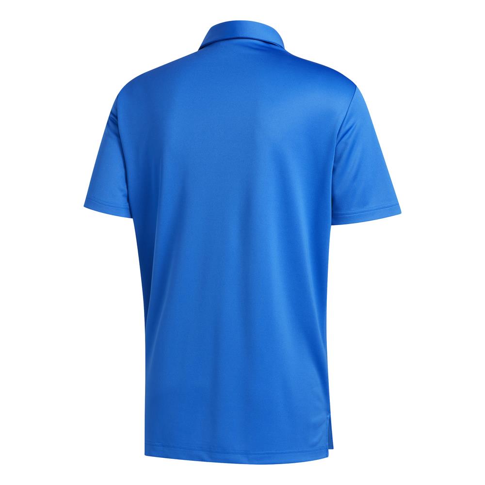 adidas Golf 3-Stripe Basic Mens Polo Shirt  - Glory Blue