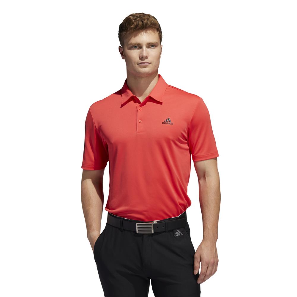 adidas Golf 3-Stripe Basic Mens Polo Shirt 
