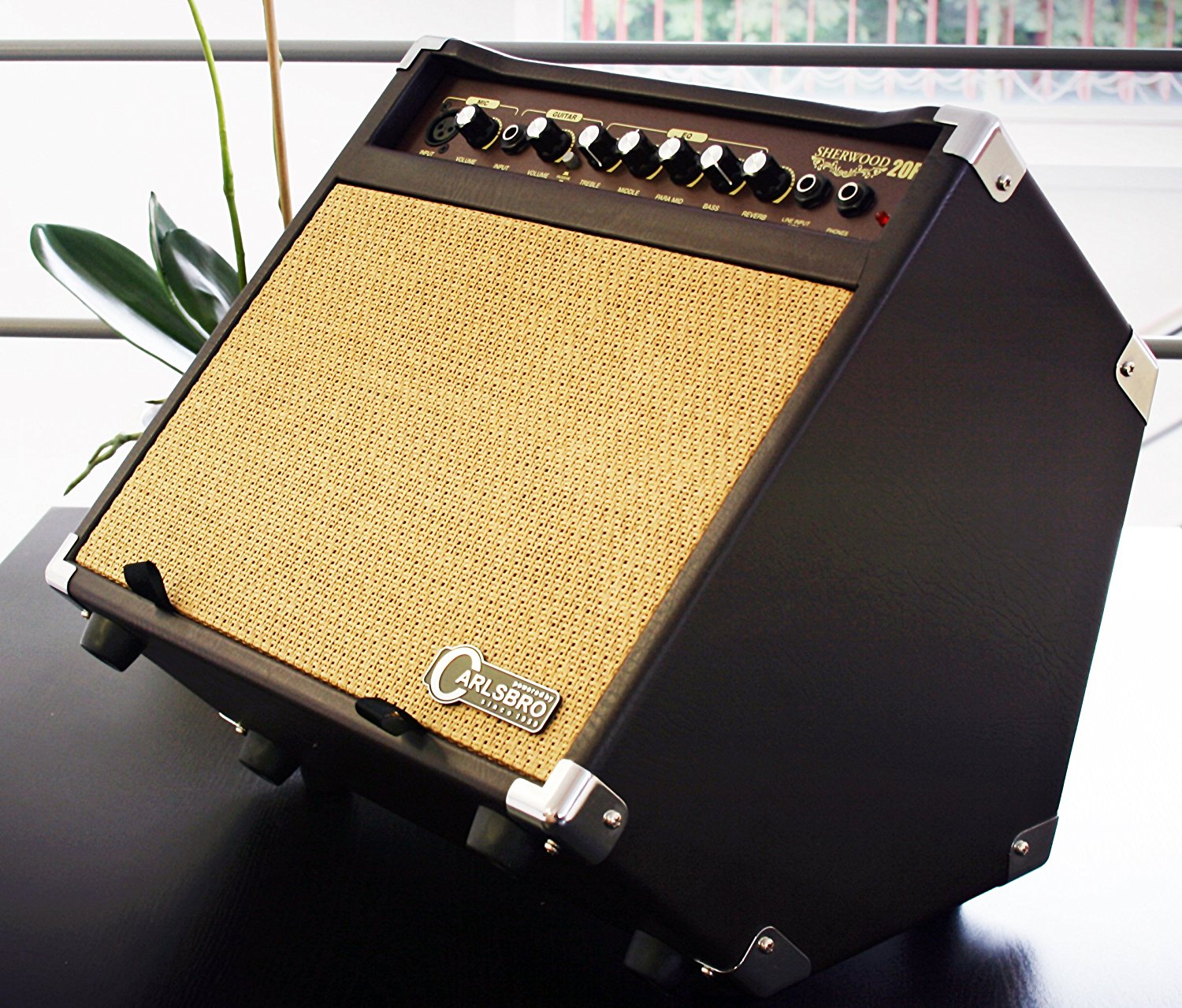 Carlsbro Sherwood 20 Acoustic Guitar, Vocal Combo Amplifier eBay
