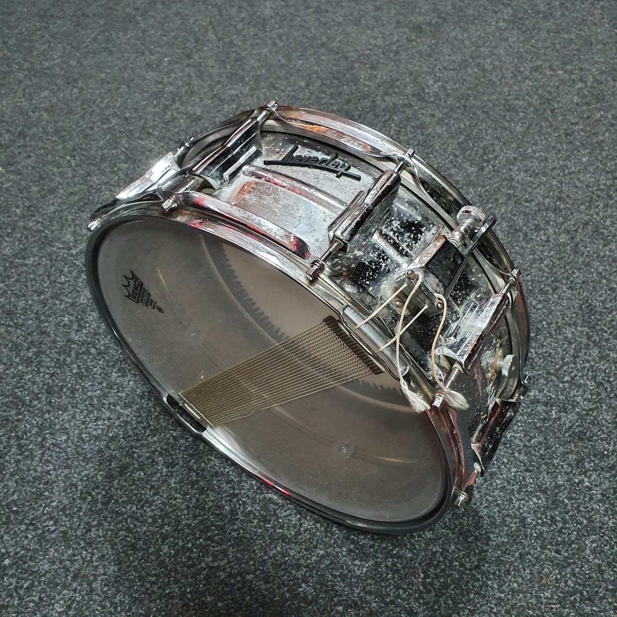 Beverley 14" Cosmic 21' Aluminium Vintage Snare Drum USED! RKBEV190919