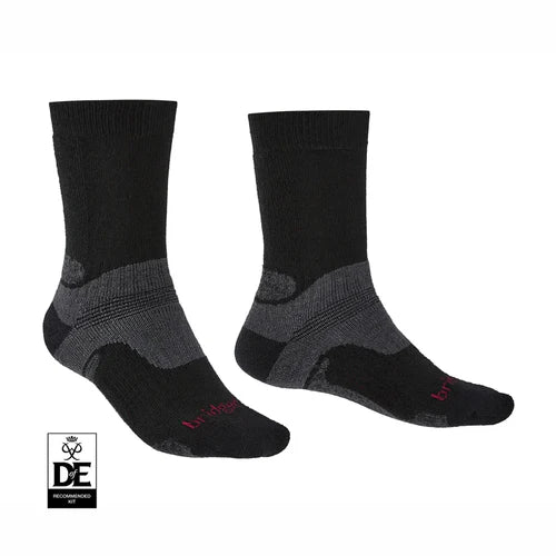 Bridgedale Mens Midweight Merino Performance Hiking Walking Boot Socks Assorted