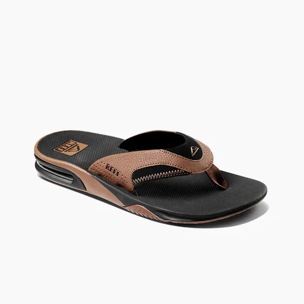 Reef Men's Fanning Flip Flops Assorted Colours NEW - Picture 7 of 11