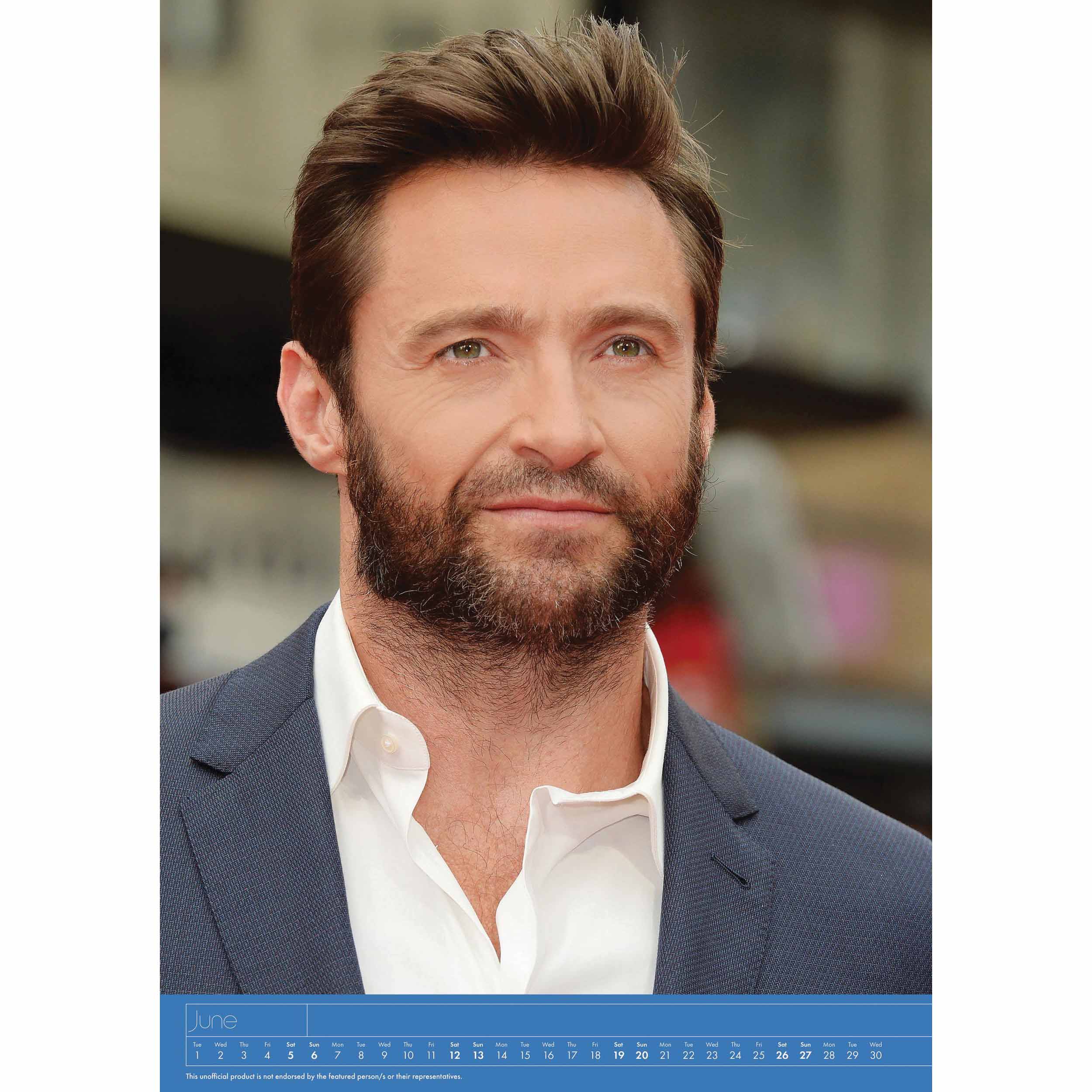 Hugh Jackman 2021 calendario de pared grande A3 tamaño no ...