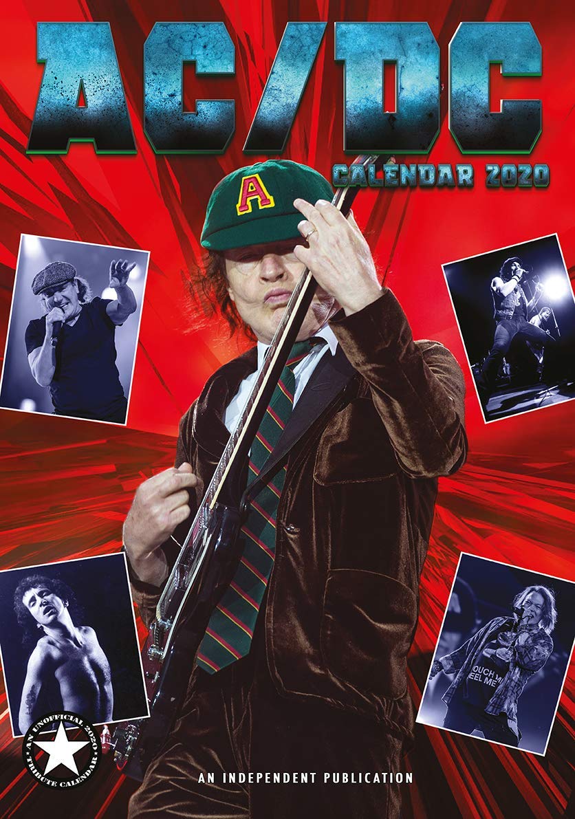 AC/DC 2020 Wall Calendar Large A3 Size NEW eBay