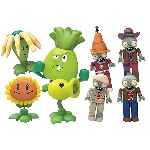 KNEX Plants Vs Zombies BOX of 48 Blind Bags Ideal Party Gifts or ...