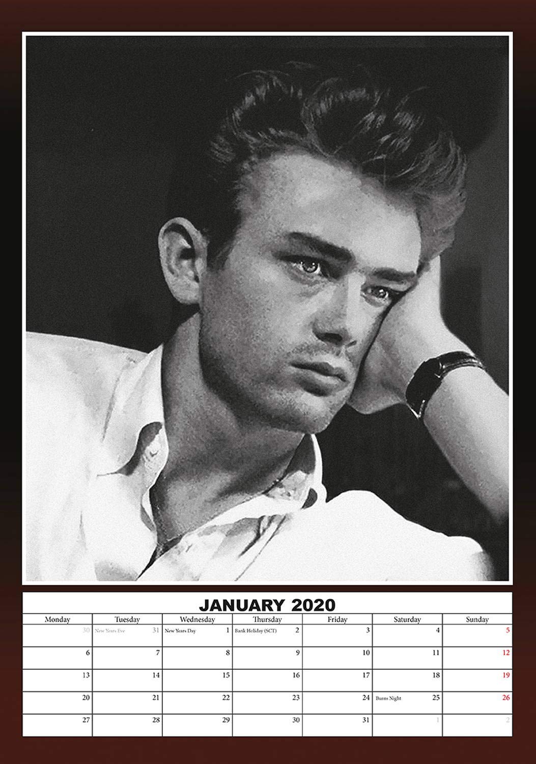 JAMES DEAN 2020 Wall Calendar Large A3 Size NEW | eBay