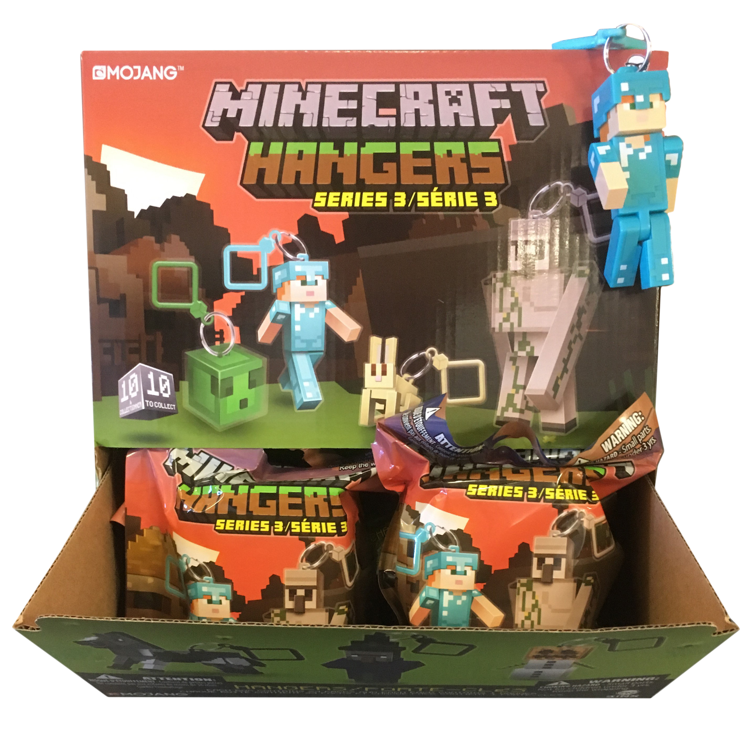bundle of 6 minecraft ice series blind box minifigure series 5