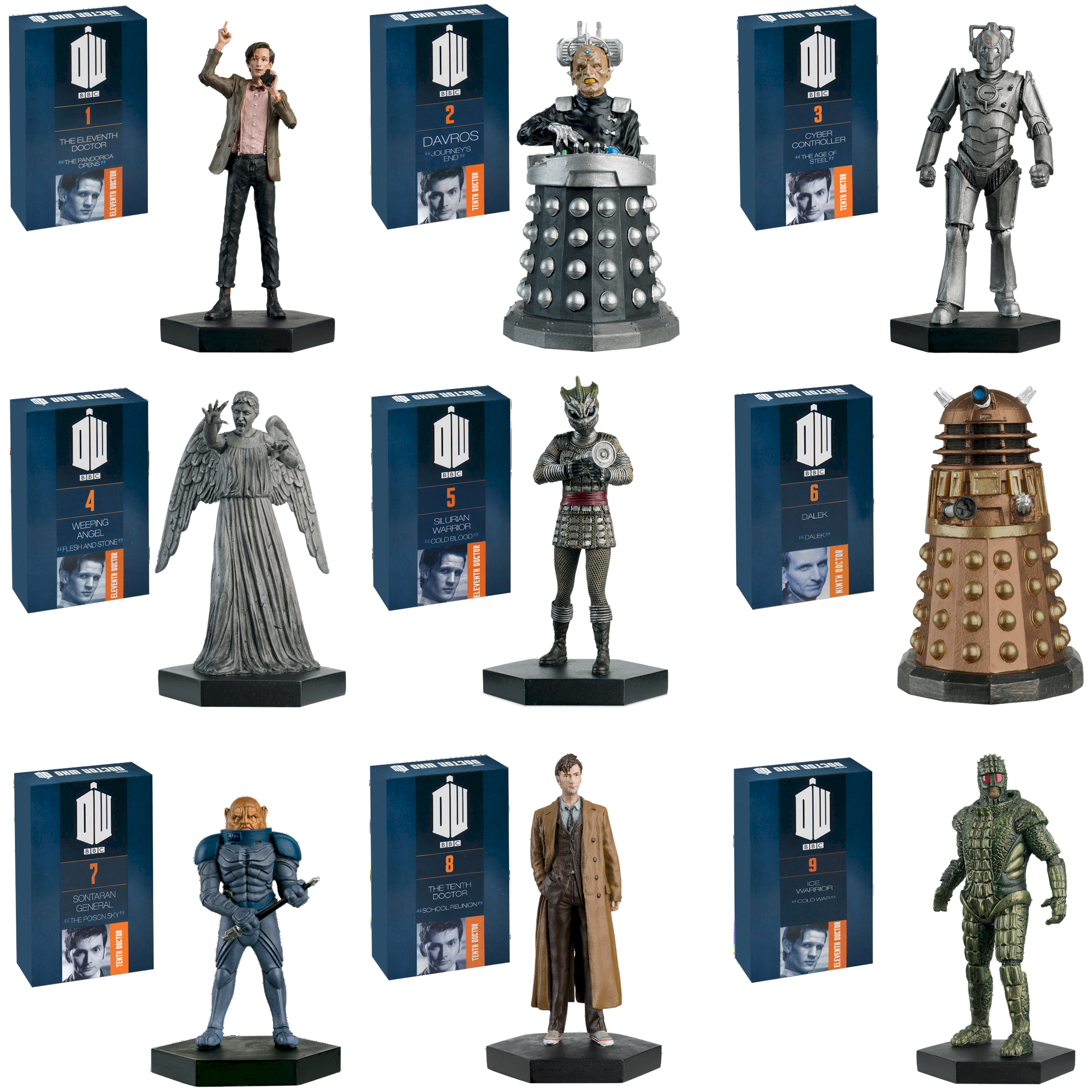 dr who figures