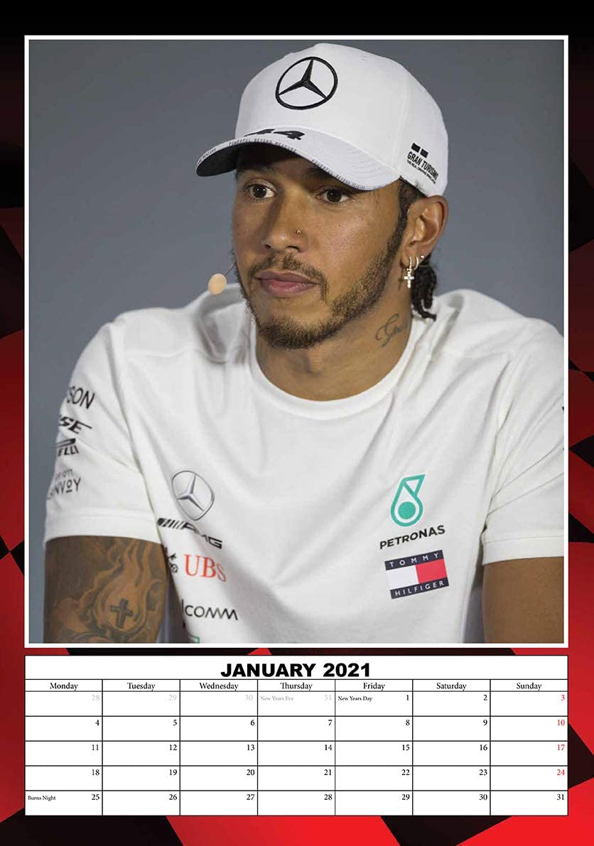 LEWIS HAMILTON 2021 Calendar Large A3 Wall Poster Size NEW eBay