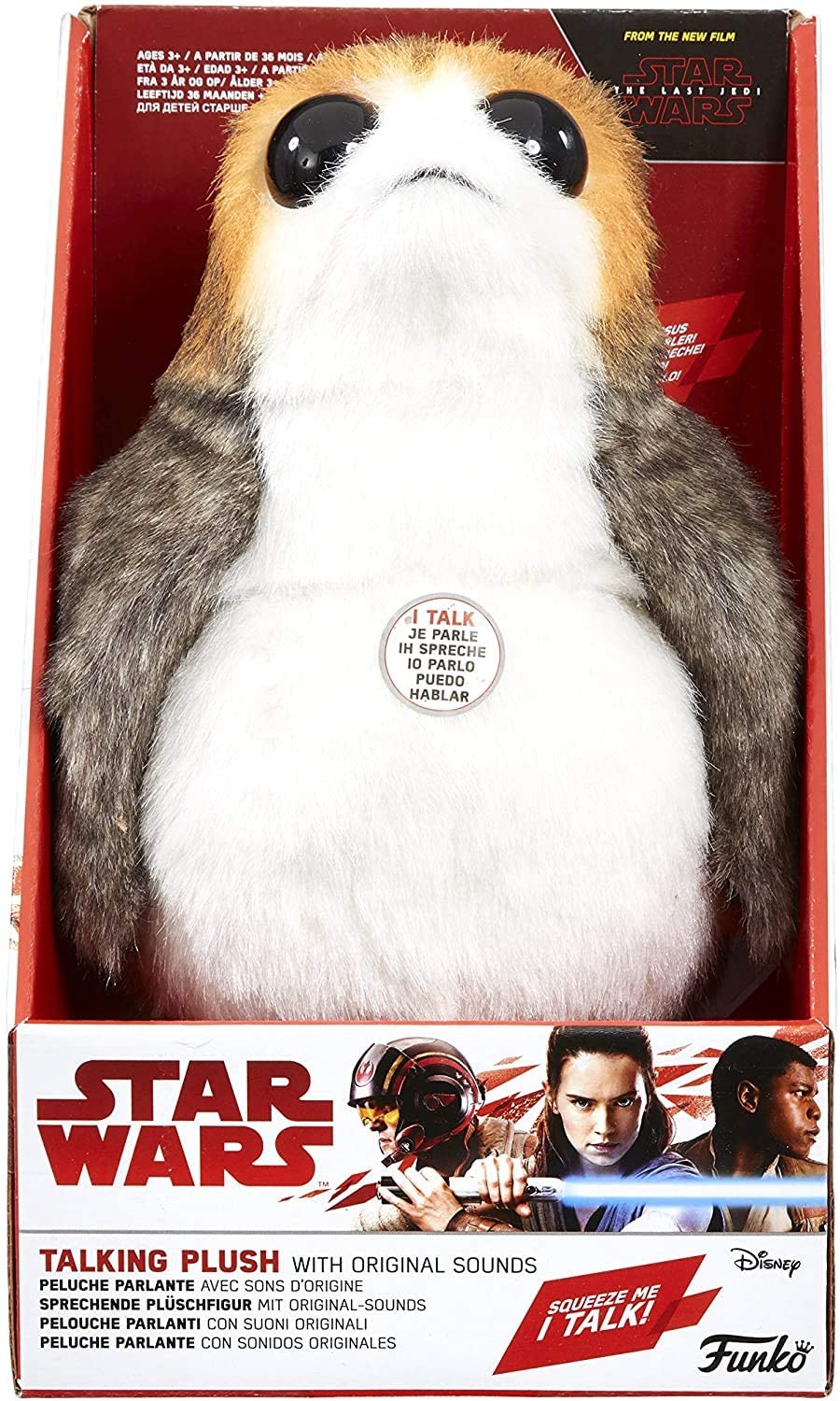 star wars porg plush