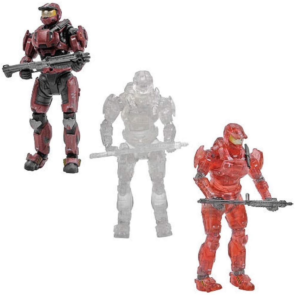 Halo Reach Spartan Specter Active Camouflage 3 Figure Set NEW | eBay
