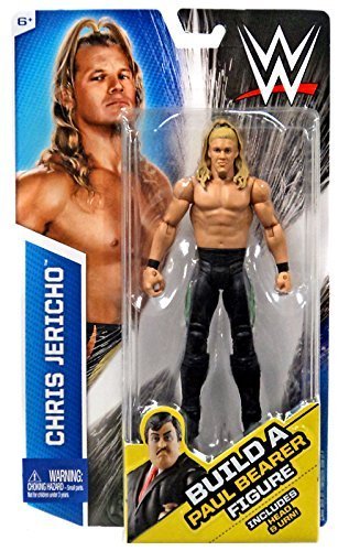 WWE-Chris Jericho lucha libre figura de acción-Pack Exclusivo de construir un portador de Paul 