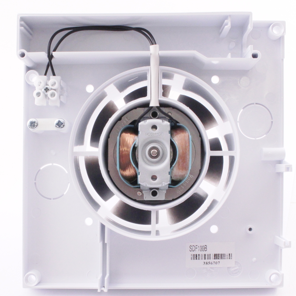 100mm 4" Run On Timer Bathroom Extractor Fan SDF100TB ceiling or wall