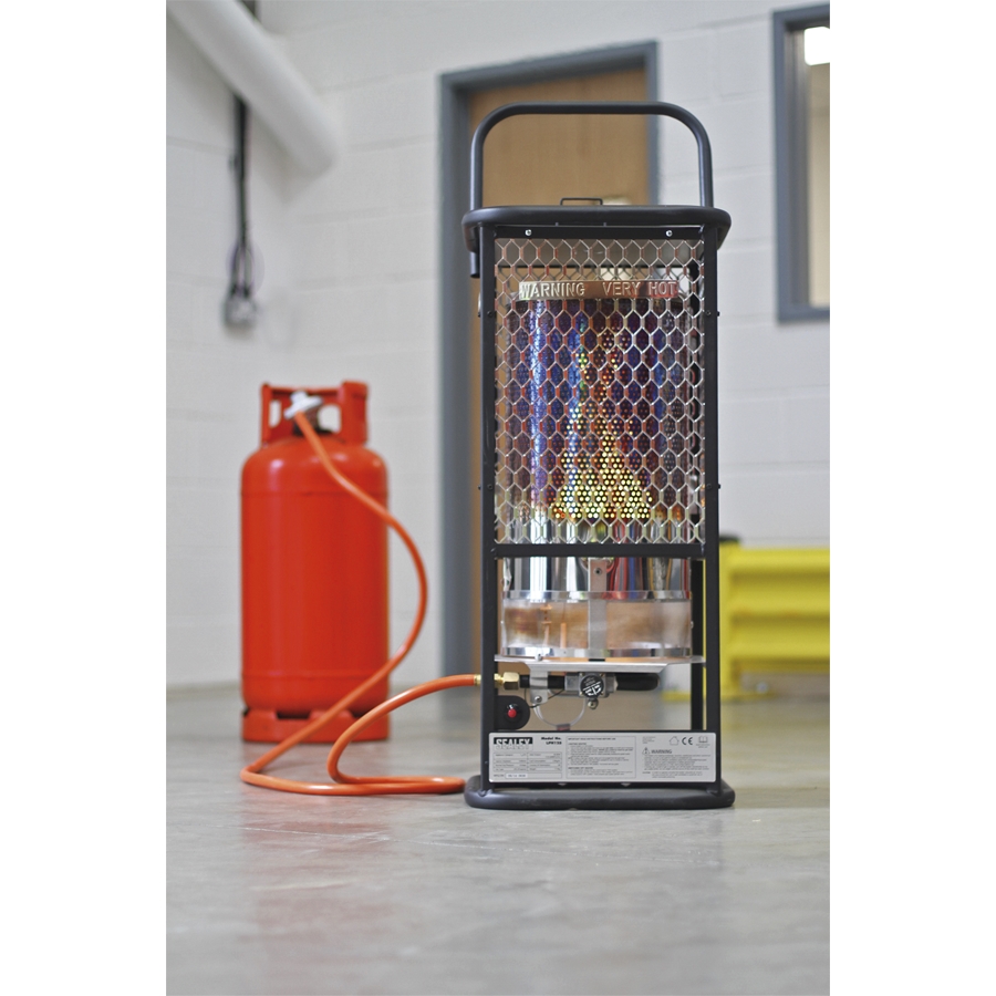 Sealey LPH125 Space Warmer Industrial Propane Heater 125,000Btu/hr