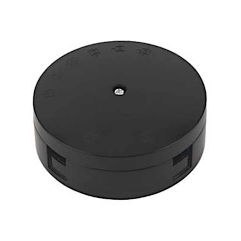 Greenbrook 20 Amp 4 Terminal Junction Box Mains Electrical in Black